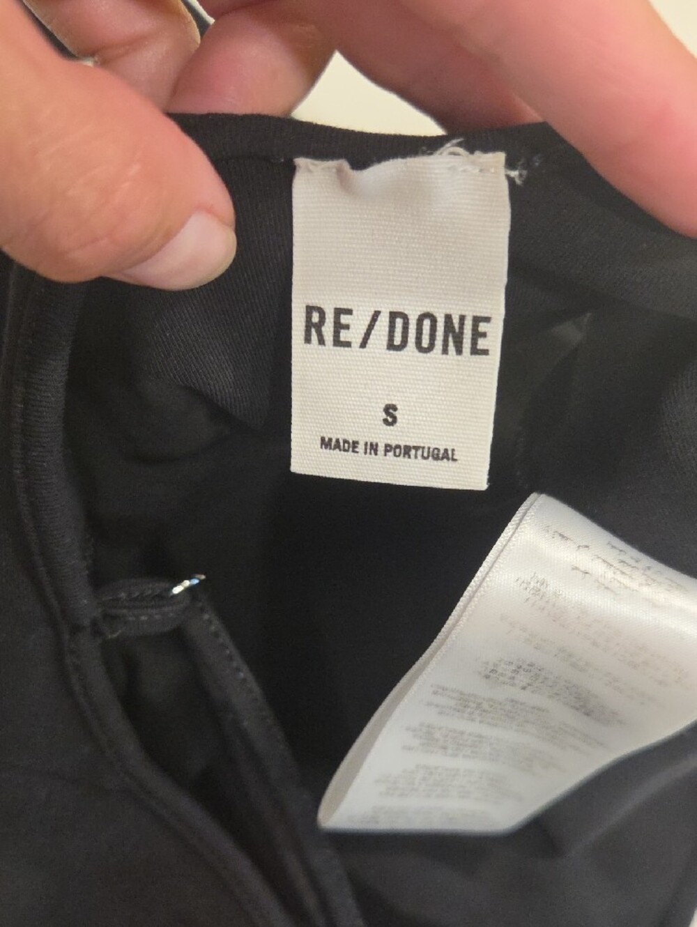 Re/Done Black Bodysuit - Picture 4 of 5